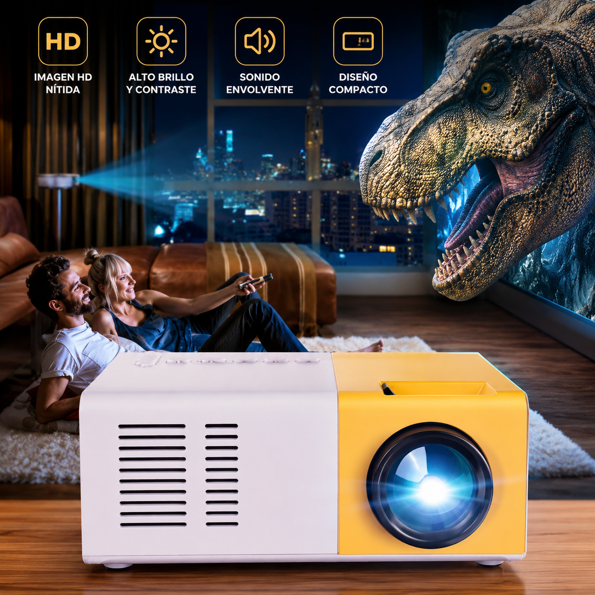 MINI PROYECTOR LED